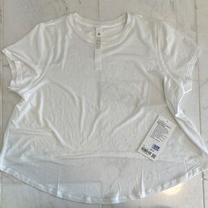 Lululemon White Sheer Top